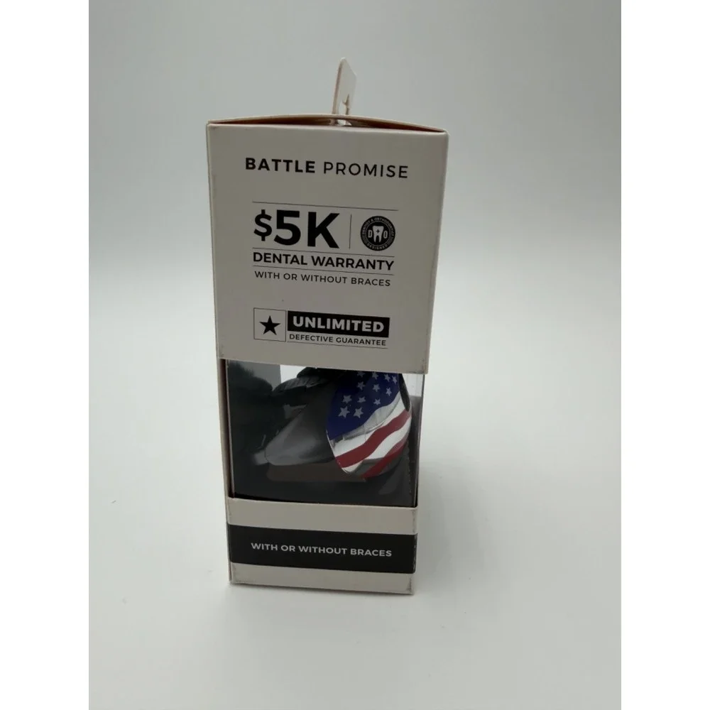 Battle Sports Oxygen‎ Lip Shield Mouthguard Football Mouth Guard American Flag